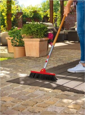 Wolf garten bezem met steel HB350