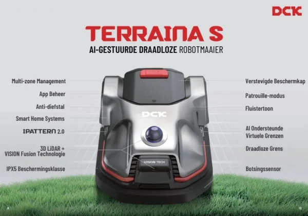 DCK Terraina S Al-Robotmaaier - Afbeelding 15