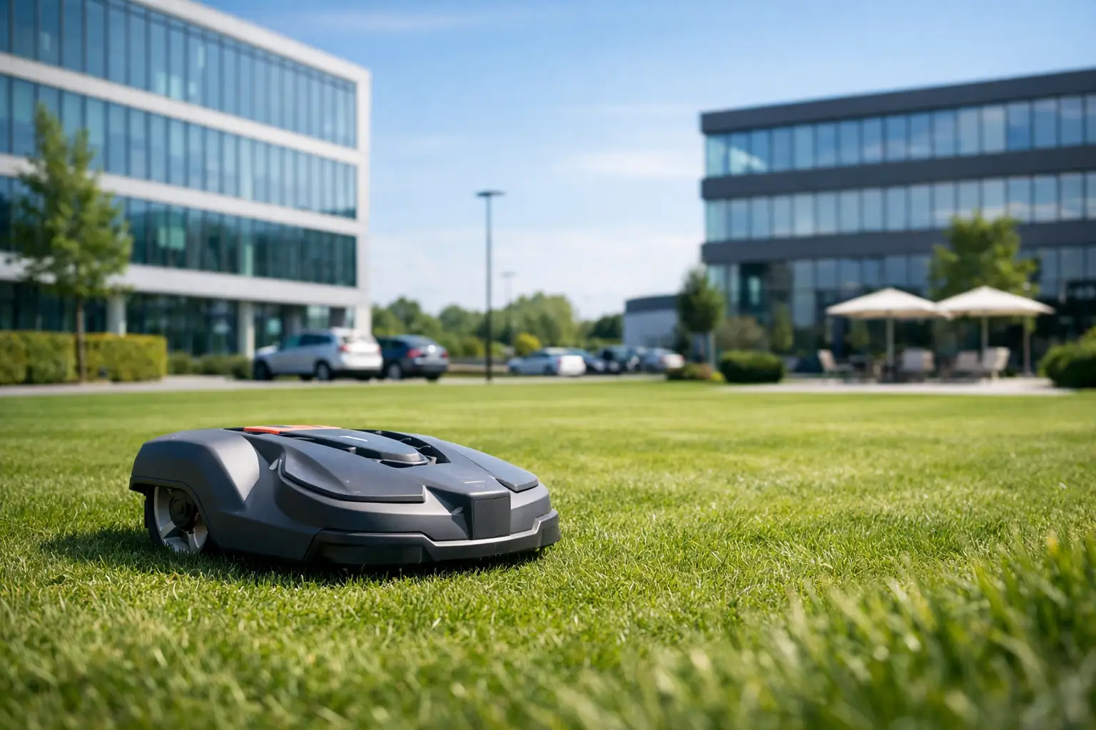 Robotmaaier voor bedrijventerrein kiezen