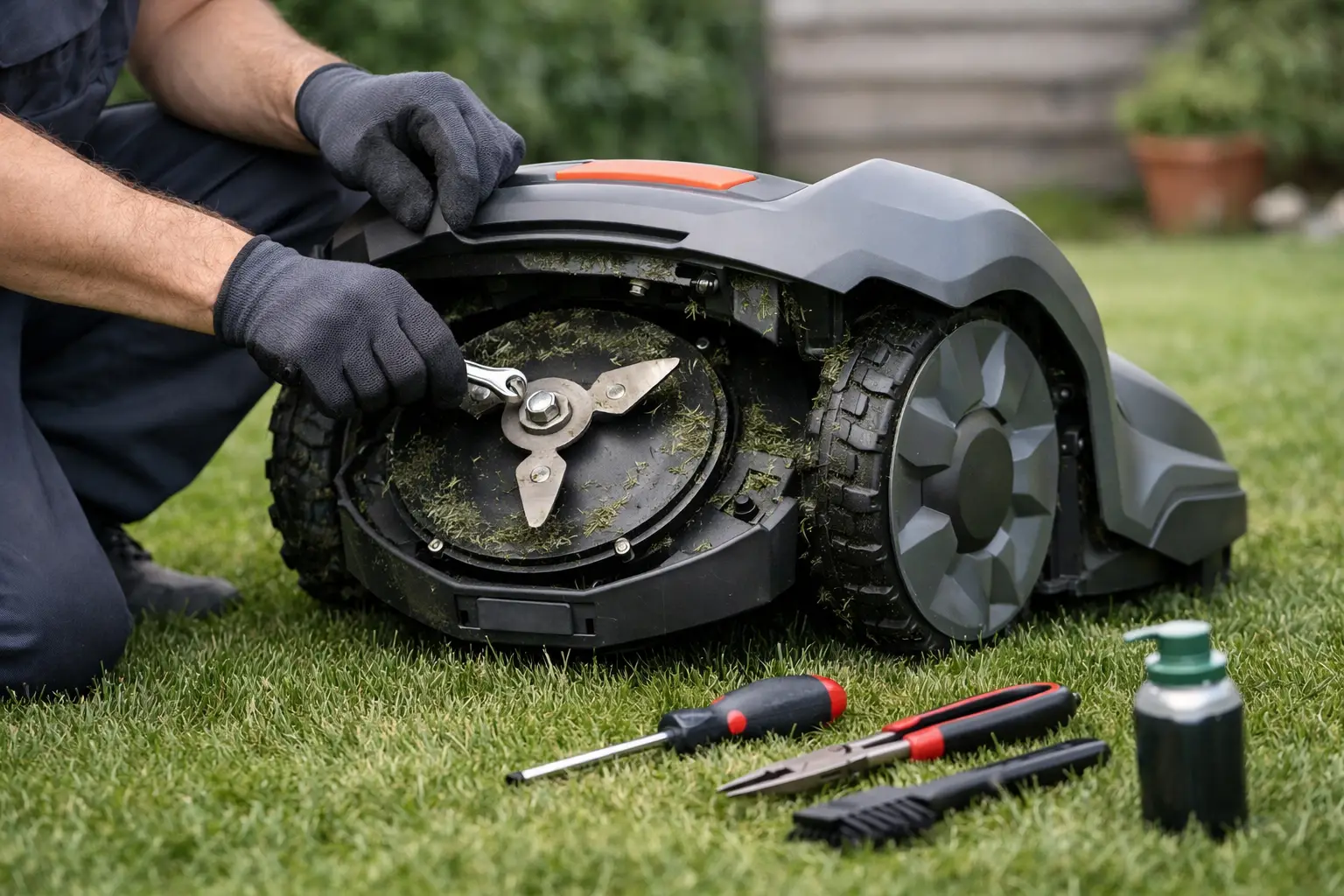 Robotmaaier onderhoud zonder verrassingen