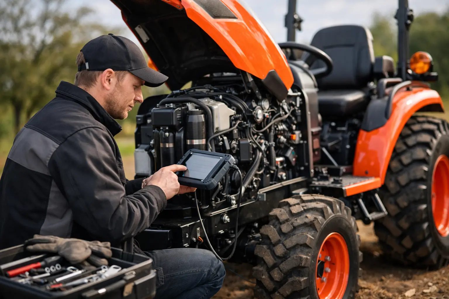 Storingen in compact tractor oplossen in 7 stappen