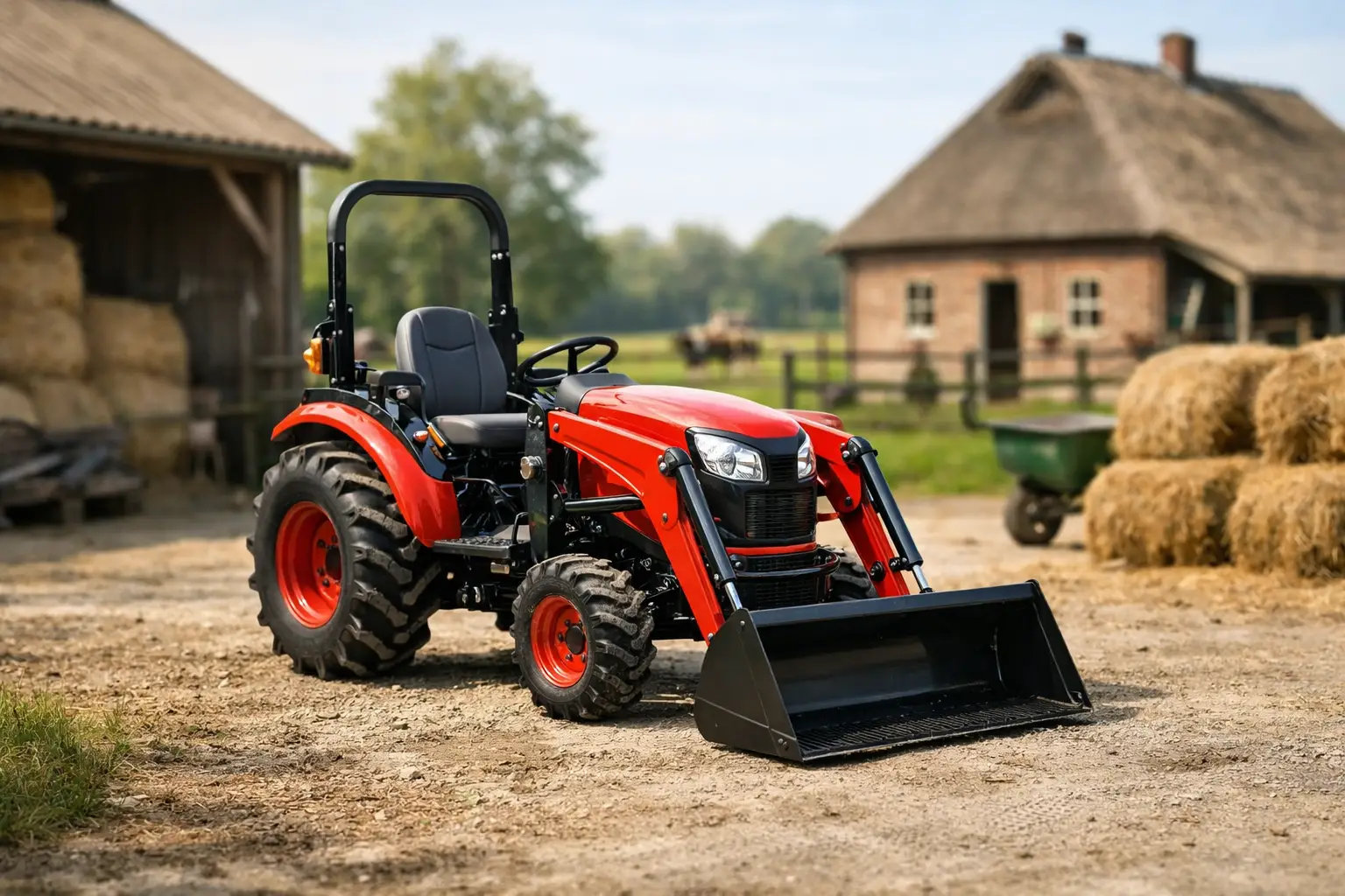 Een compact tractor kiezen voor ieder erf
