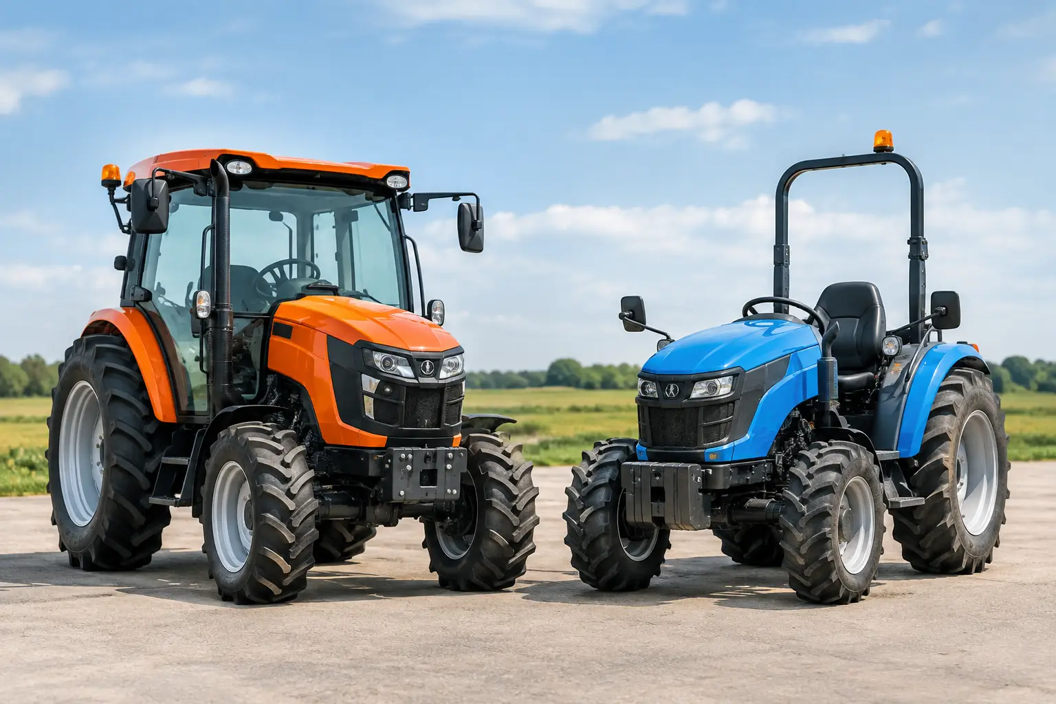 Dieseltractor of compacttractor vergelijken?